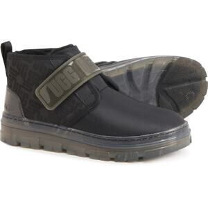 UGG Australia Women's Black Neumel Graphic Monogram Chukka Boots Size 7 NEW